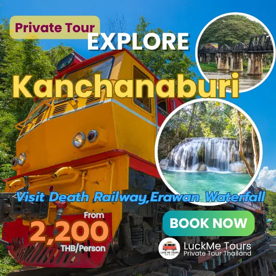 Kanchanaburi Day Trip: Death Railway & Erawan Waterfall