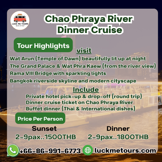 Chao Phraya River Dinner Cruise