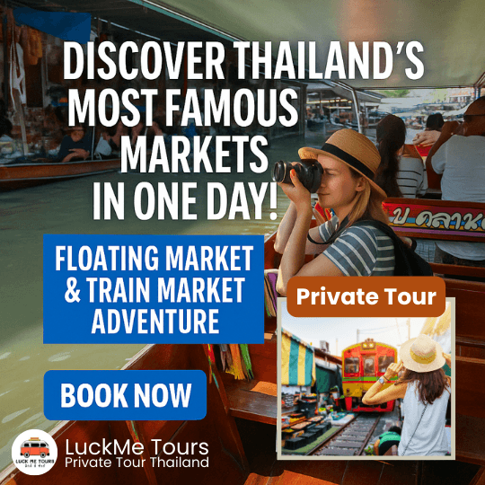 Dumneon Saduak Floating Market day tour