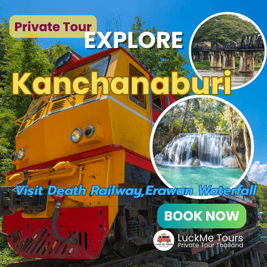 Kanchanaburi Day Trip: Death Railway & Erawan Waterfall