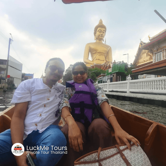 Bangkok temples & canal boat tour