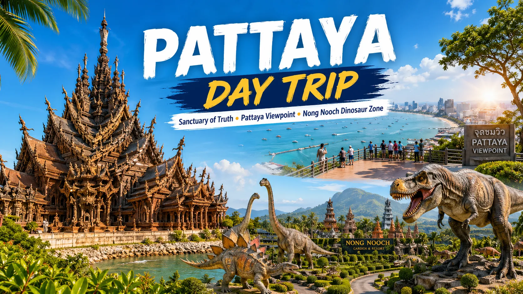 Private Pattaya day tour from Bangkok